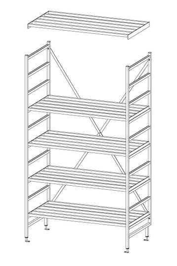 Shelving Heavy Duty Ladder