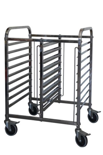 Trolley Double Half Height Gastronorm