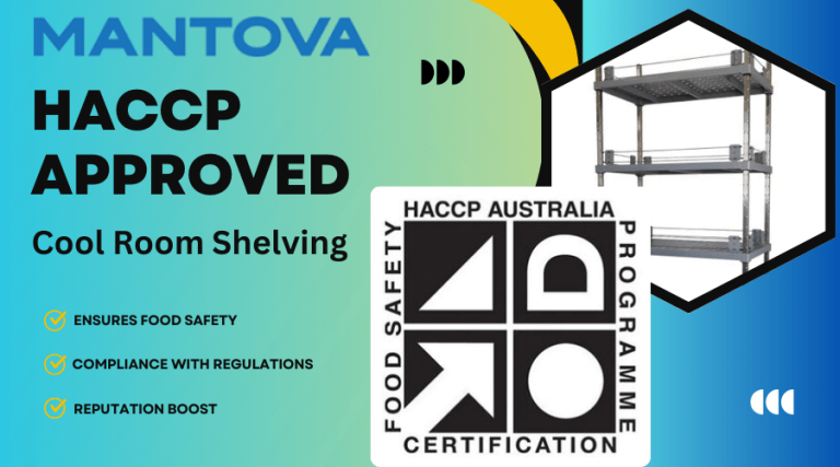 HACCP Approved Cool Room Shelving Australia